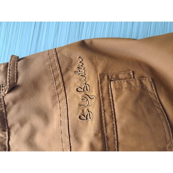 B By Burton Women's Medium Cargo Snowboard Pants Brown Waterproof Ski Winter - Picture 11 of 11